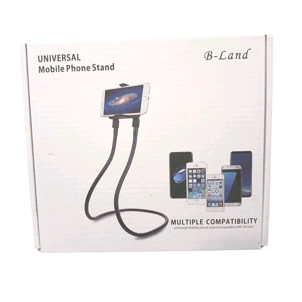 New in Box B-Land Cell Phone Holder Universal Mobile Stand Bracket Portable